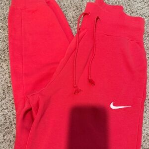Nike Kids Bright Red Joggers
